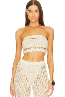 Luiz Strapless Top