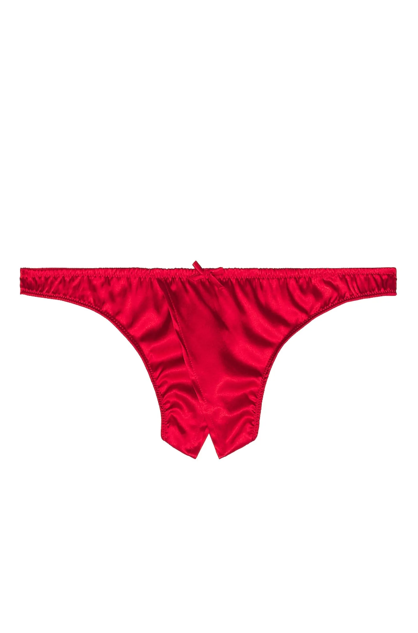 Luxe Crotchless Thong