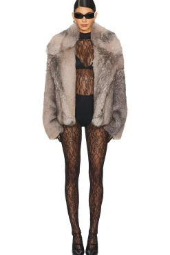 Lydia Faux Fur Jacket