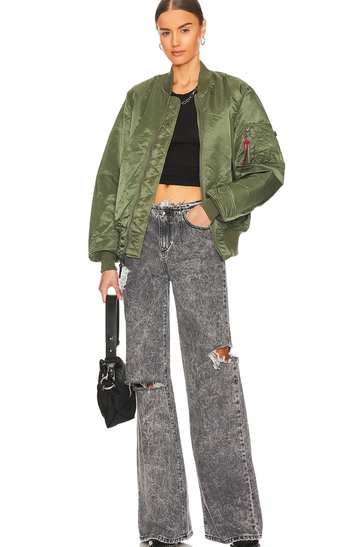 MA-1 Blood Chit Bomber Jacket