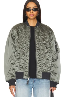 Ma-1 Shirring Flight Jacket