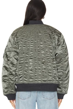 Ma-1 Shirring Flight Jacket