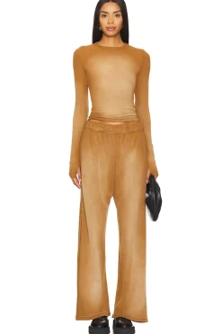 Mabel Wide Leg Pant W/ Side Pocket Pant