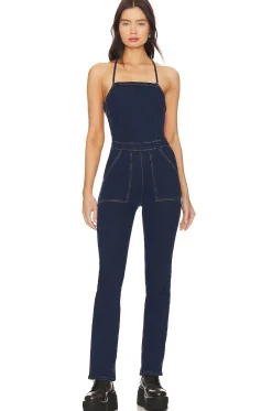 Macey Denim Jumpsuit