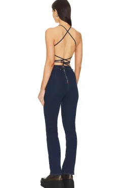 Macey Denim Jumpsuit