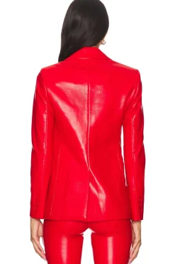 Macey Leather Blazer