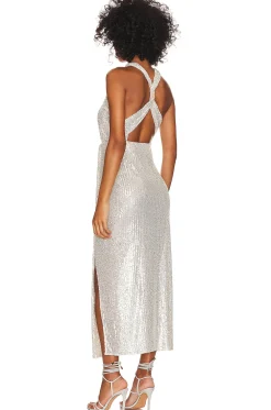 Maeva Halterneck Midi Dress