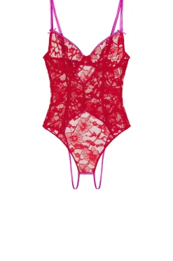 Magnolia Lace Ouvert Bodysuit