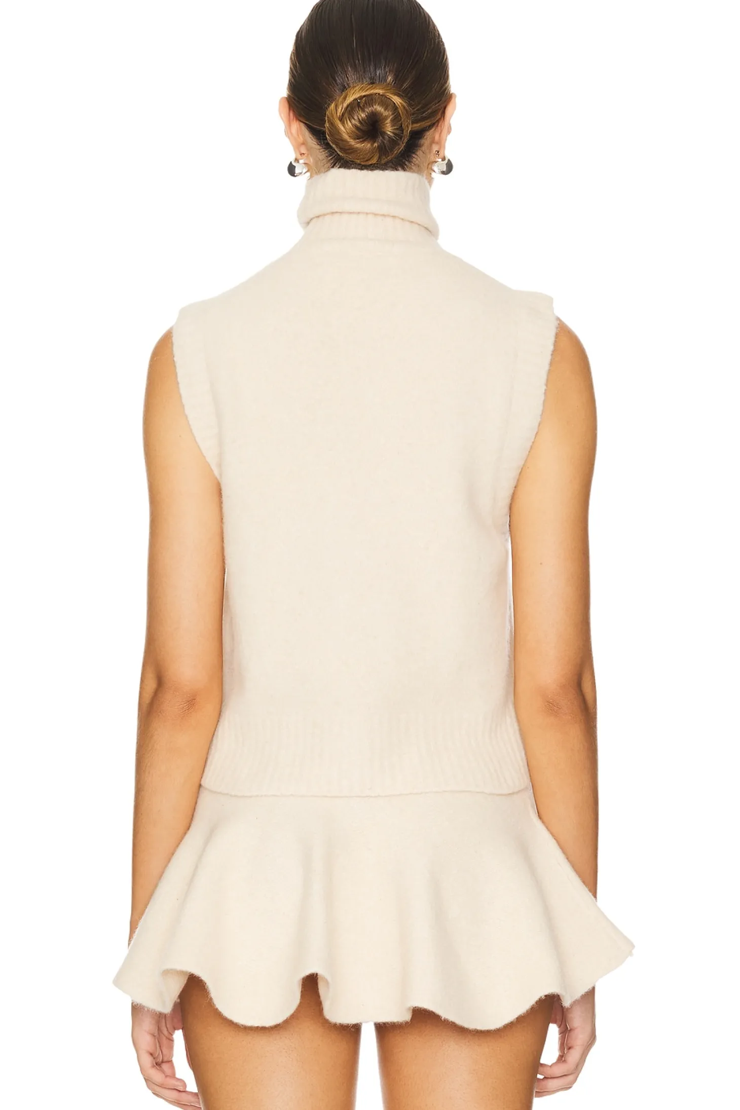 Mapache Mock Neck Vest