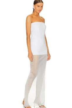 Maxi Dress With Open Shoulders