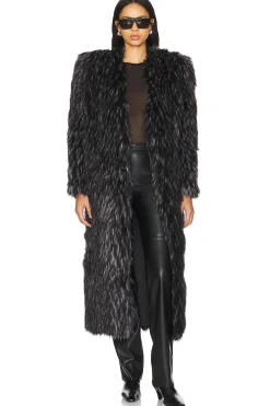 Mechanical Dolls Faux Fur Coat