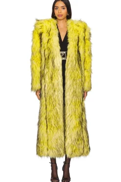 Mechanical Dolls Faux Fur Coat