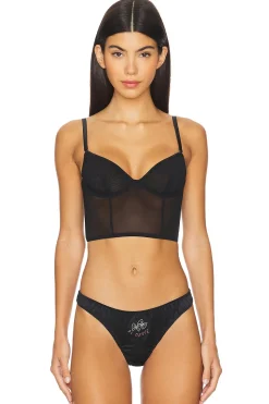 Mesh Longline Bustier