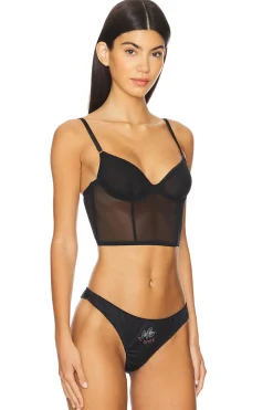 Mesh Longline Bustier