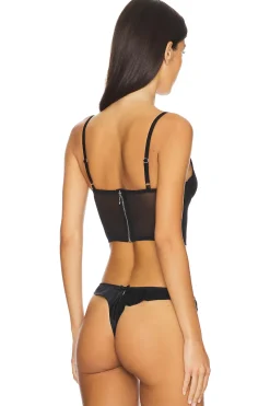 Mesh Longline Bustier