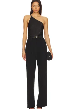 Mia One Shoulder Cowl Back Top