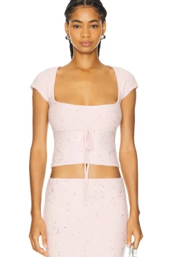 Miki Sequin Knit Top