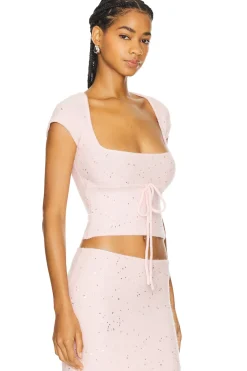 Miki Sequin Knit Top