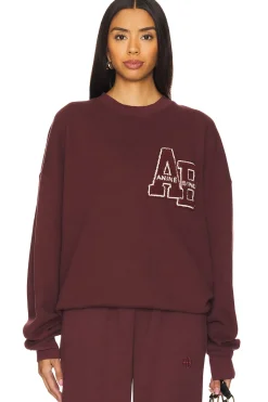 Miles Oversized Sweatshirt Letterman