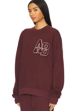 Miles Oversized Sweatshirt Letterman