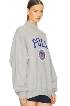 Mock Neck Sweatshirt