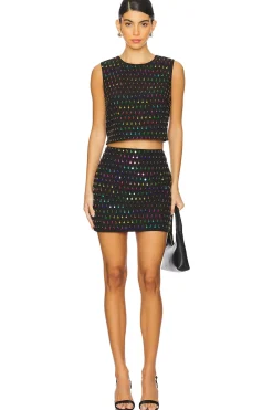 Modern Mini Sequins Beaded Skirt