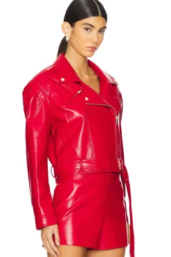 Morello Faux Leather Jacket