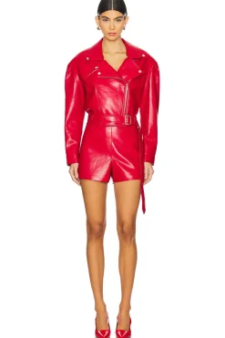 Morello Faux Leather Jacket