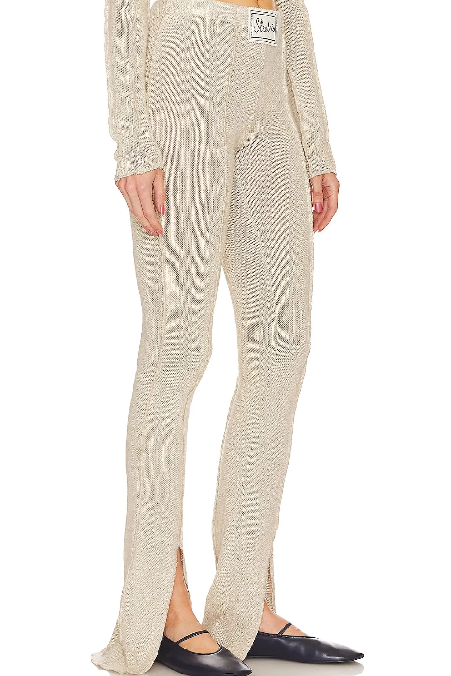 Mult Front Slit Pants