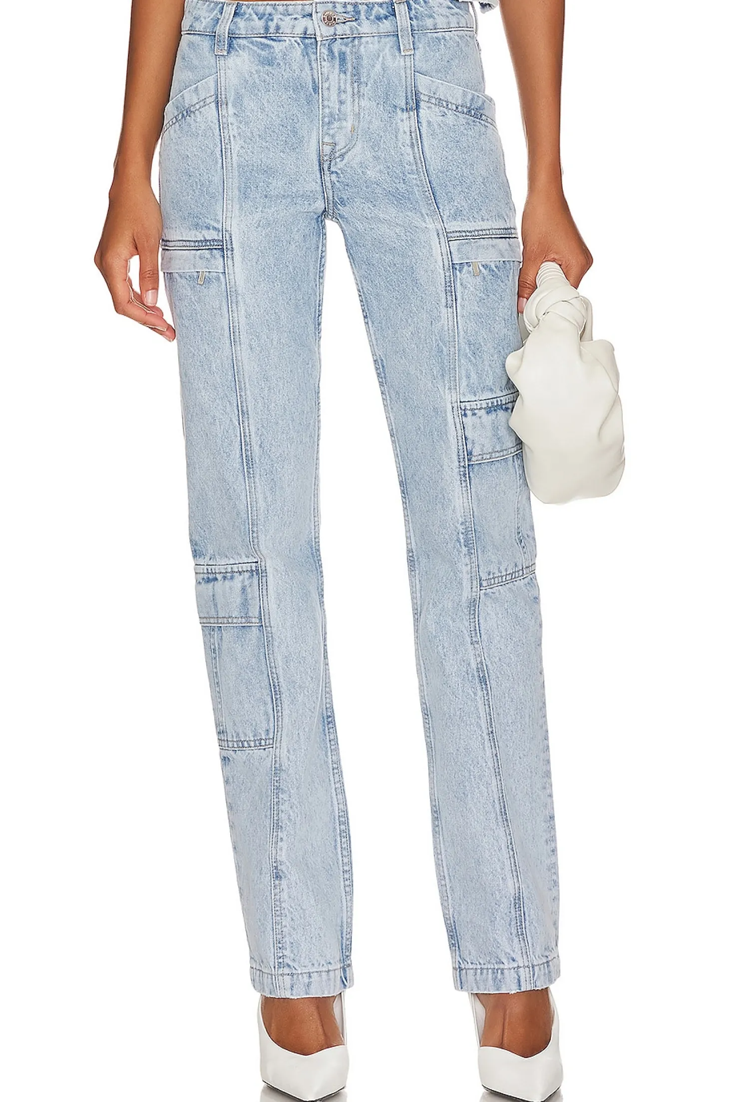 Naomi Low Rise Slim Cargo