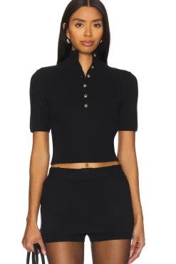 Nidas Short Sleeve Knit Top