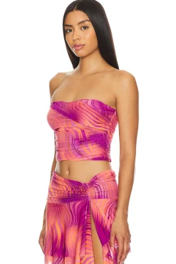 Niko Ruched Tube Top