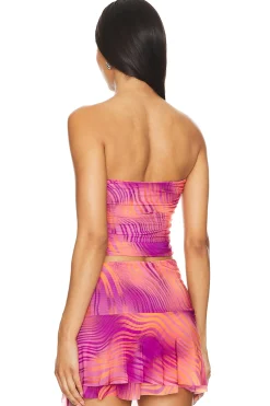 Niko Ruched Tube Top