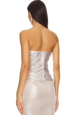 Novi Faux Leather Corset