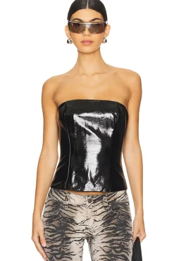 Novi Faux Leather Corset