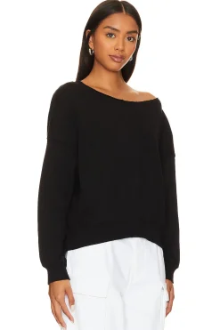 Off The Shoulder Crewneck