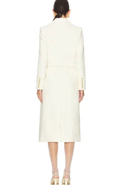 Olina Long Coat With Belt