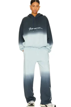 Ombre Squiggle Logo Oversized Joggers