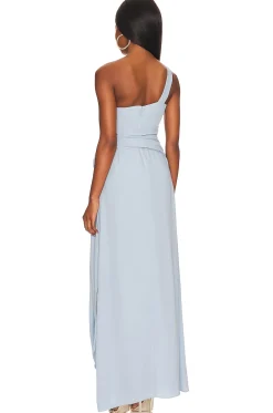 One Shoulder Evening Dress