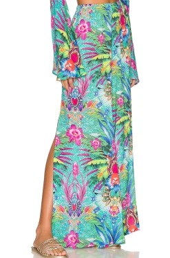 Open Side Wide Leg Pant