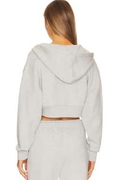 Organic Cropped Hoodie