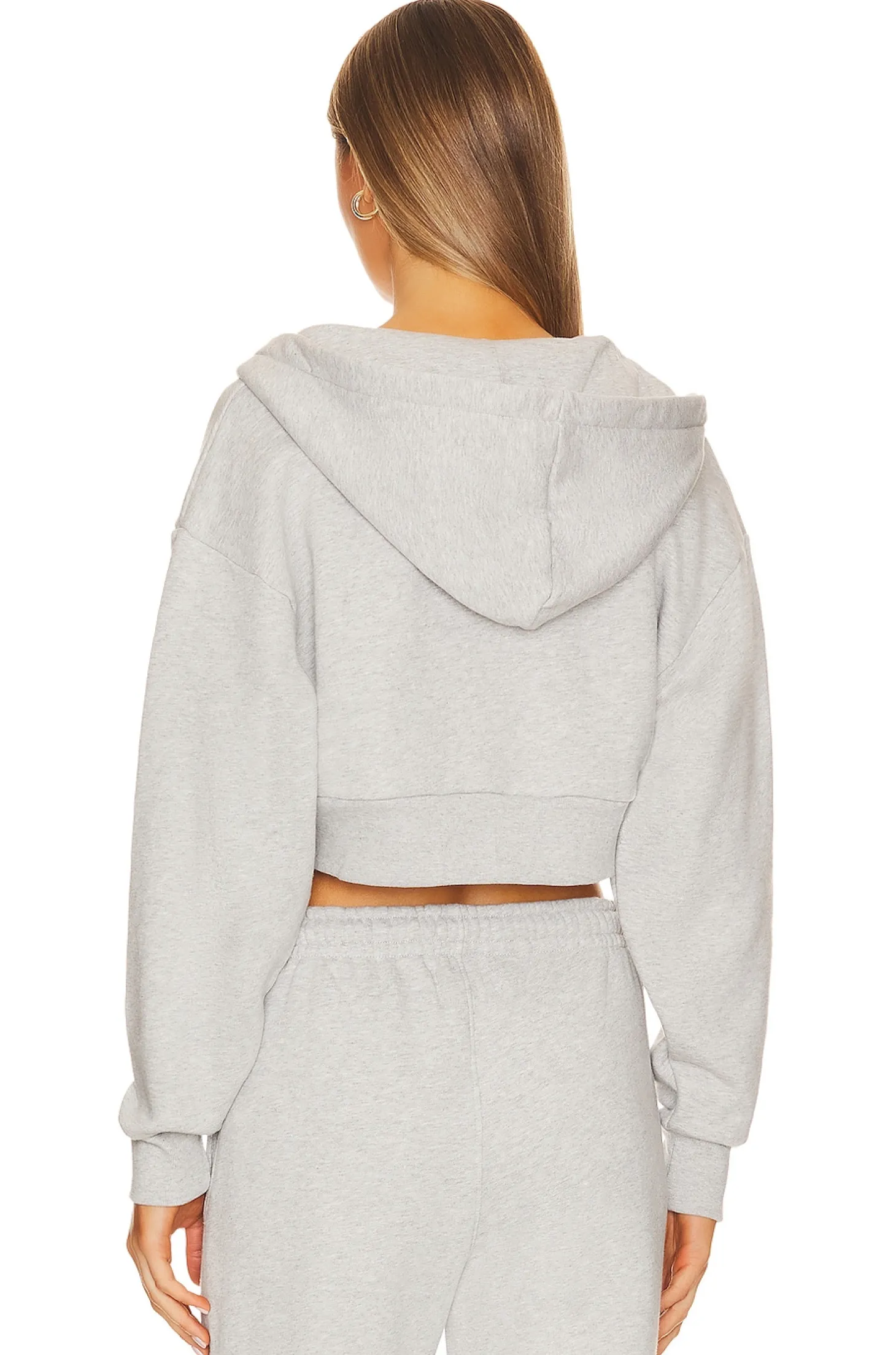 Organic Cropped Hoodie