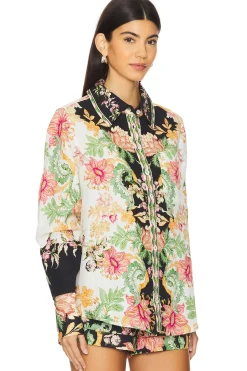 Oversized Shirt With Hand Crafted Buttons