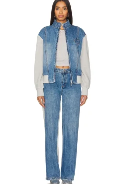 Page Terry Denim Jacket