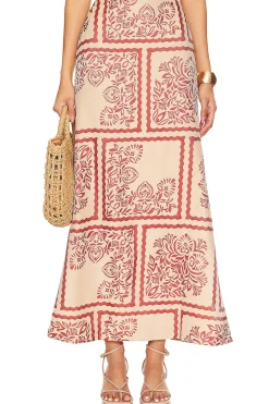 Palm Bliss Maxi Skirt