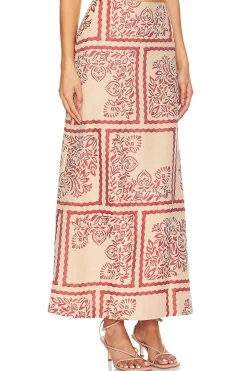 Palm Bliss Maxi Skirt