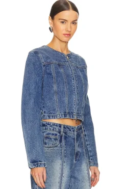 Panel Denim Jacket