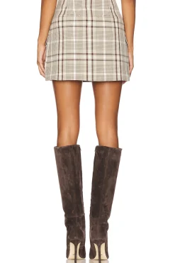 Payton Wrap Mini Skirt