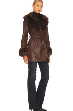 Penny Lane Faux Leather Jacket
