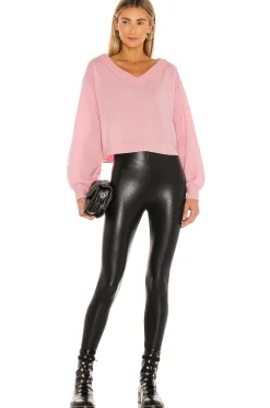 Perfect Control Faux Leather Legging